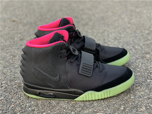 Nike Air Yeezy 2 NRG Kanye Black Powder Coconut 508214-006_ full code shipment 40--47.5-46584d8f